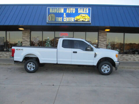 2017 Ford F-250 Super Duty for sale at MANGUM AUTO SALES in Duncan OK