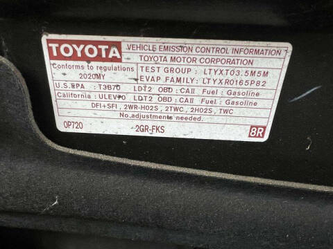 2020 Toyota Sienna L 7-Passenger