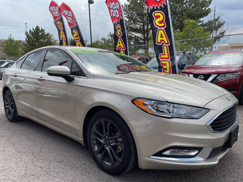 2018 Ford Fusion for sale at Duke City Auto LLC in Gallup NM