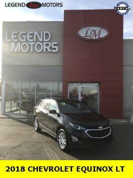 2018 Chevrolet Equinox for sale at Legend Motors of Ferndale in Ferndale MI