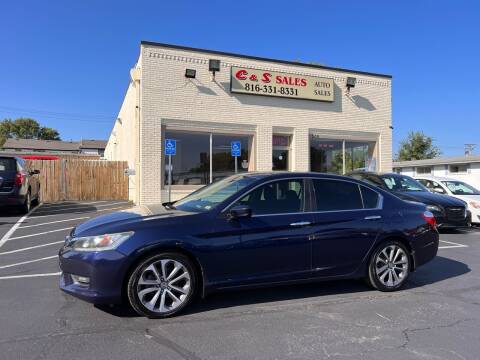 2013 Honda Accord for sale at C & S SALES in Belton MO