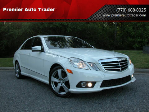 2010 Mercedes-Benz E-Class for sale at Premier Auto Trader in Alpharetta GA