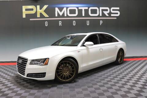 2014 Audi A8 L for sale at PK MOTORS GROUP in Las Vegas NV