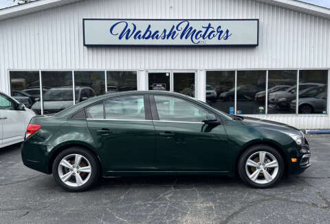 2015 Chevrolet Cruze for sale at Wabash Motors in Terre Haute IN