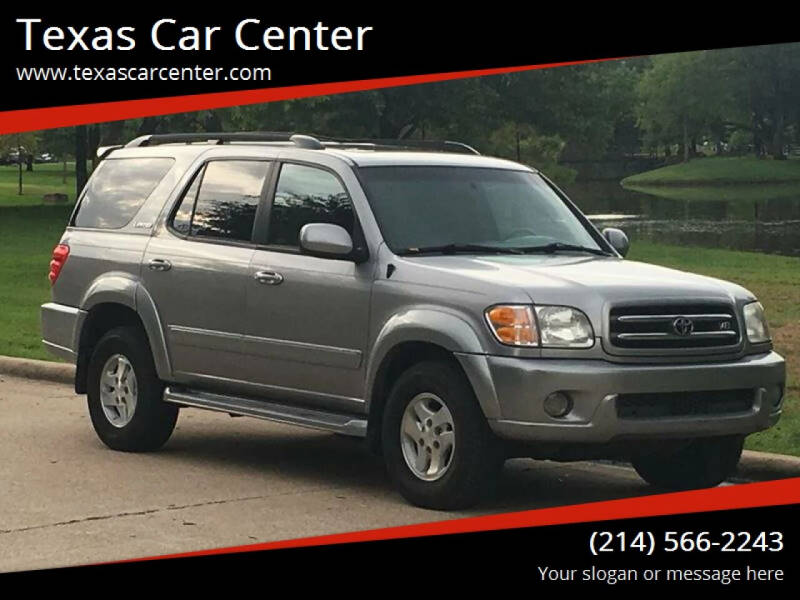 2001 Toyota Sequoia for sale at Texas Car Center in Dallas TX