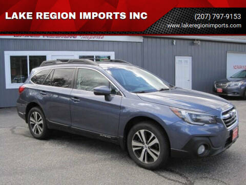 2018 Subaru Outback for sale at LAKE REGION IMPORTS INC in Westbrook ME