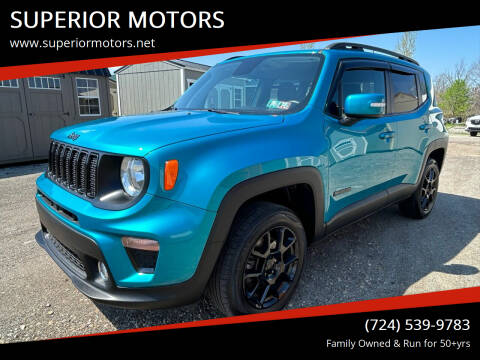 2019 Jeep Renegade for sale at SUPERIOR MOTORS in Latrobe PA