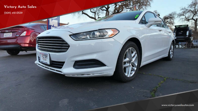 2016 Ford Fusion for sale at Victory Auto Sales in Stockton CA