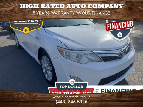 2012 Toyota Camry Hybrid LE