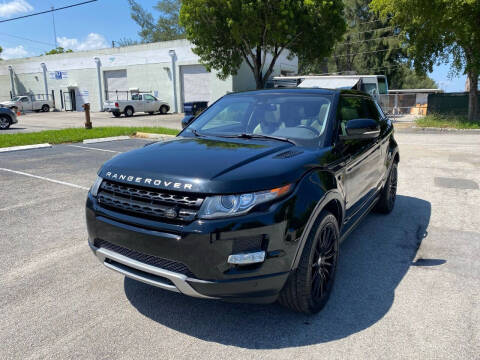 2013 Land Rover Range Rover Evoque Coupe for sale at Best Price Car Dealer in Hallandale Beach FL