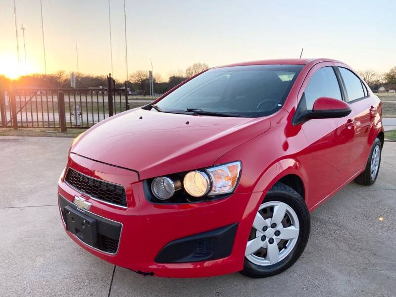 2014 Chevrolet Sonic for sale at Texas Luxury Auto in Cedar Hill TX