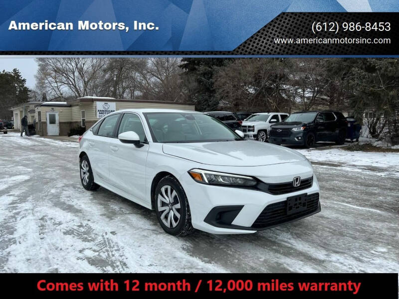 2022 Honda Civic for sale at American Motors, Inc. in Farmington MN
