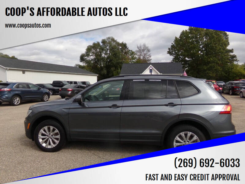2019 Volkswagen Tiguan for sale at COOP'S AFFORDABLE AUTOS LLC in Otsego MI