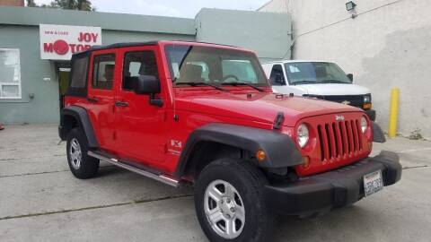 2008 Jeep Wrangler Unlimited for sale at Joy Motors in Los Angeles CA