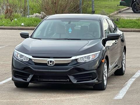 2016 Honda Civic for sale at Hadi Motors in Houston TX
