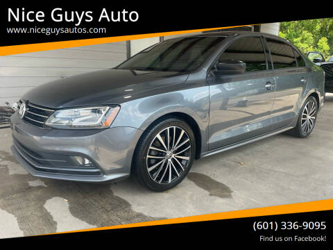 2016 Volkswagen Jetta for sale at Nice Guys Auto in Hattiesburg MS