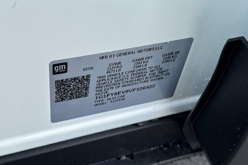2027 Chevrolet Bolt LT