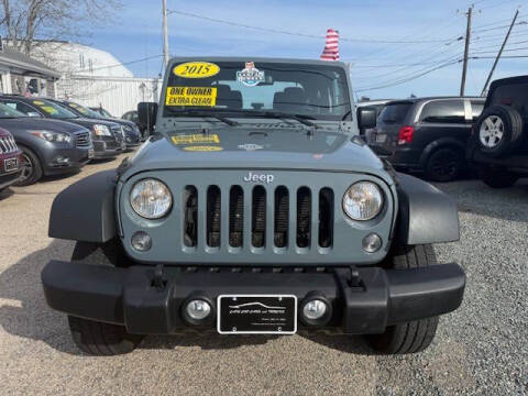 2015 Jeep Wrangler for sale at Cape Cod Cars & Trucks in Hyannis MA