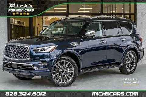 2019 Infiniti QX80 for sale at Mich's Foreign Cars in Hickory NC