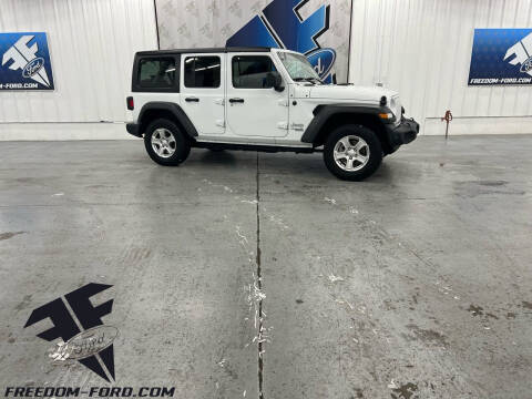 2020 Jeep Wrangler Unlimited for sale at Freedom Ford Inc in Gunnison UT