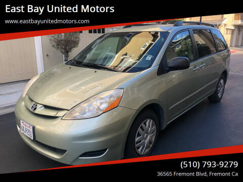 2007 Toyota Sienna for sale at East Bay United Motors in Fremont CA