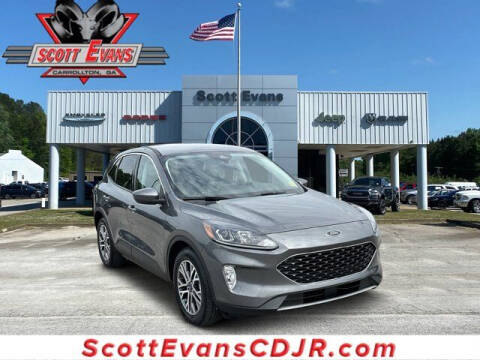 2022 Ford Escape for sale at SCOTT EVANS CHRYSLER DODGE in Carrollton GA