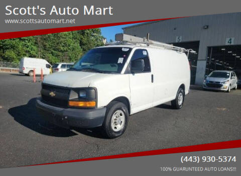 2014 Chevrolet Express Cargo for sale at Scott's Auto Mart in Dundalk MD