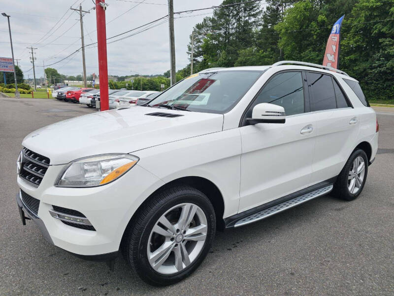 Used 2015 Mercedes-Benz M-Class ML350 with VIN 4JGDA5HB5FA547572 for sale in Kingsport, TN