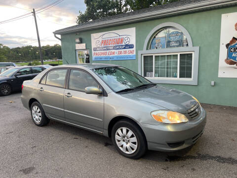 2004 Toyota Corolla for sale at Precision Automotive Group in Youngstown OH