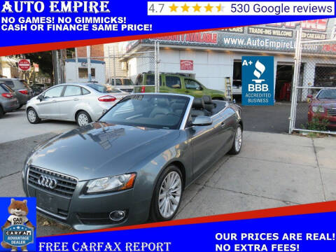2012 Audi A5 for sale at Auto Empire in Brooklyn NY
