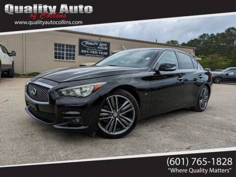 2014 Infiniti Q50 for sale at Quality Auto of Collins in Collins MS