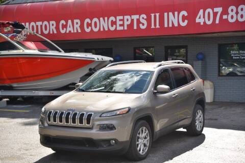 2016 Jeep Cherokee for sale at Motor Car Concepts II - Kirkman Location in Orlando FL