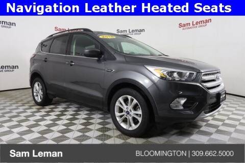 2018 Ford Escape for sale at Sam Leman CDJR Bloomington in Bloomington IL