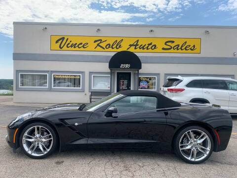 2018 Chevrolet Corvette for sale at Vince Kolb Auto Sales in Lake Ozark MO