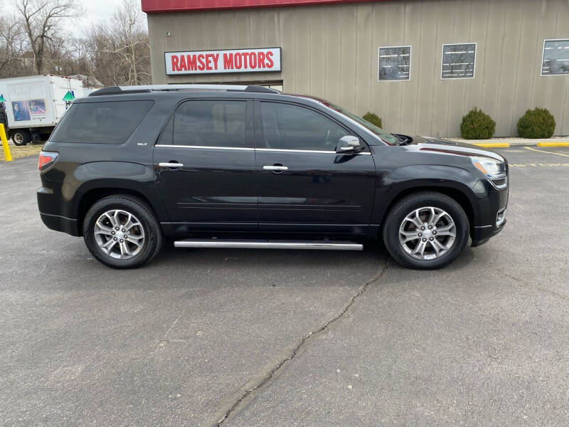 2014 GMC Acadia for sale at Ramsey Motors in Riverside MO