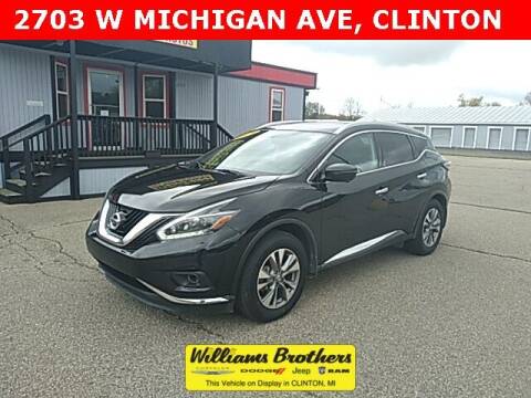 2018 Nissan Murano for sale at Williams Brothers Pre-Owned Clinton in Clinton MI