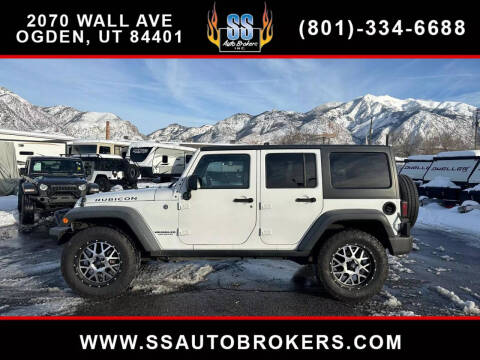 2015 Jeep Wrangler Unlimited for sale at S S Auto Brokers in Ogden UT