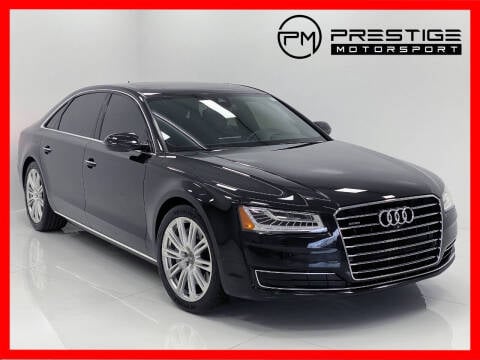 2015 Audi A8 L for sale at Prestige Motorsport in Rancho Cordova CA