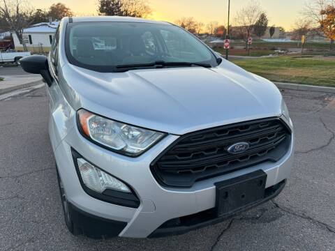 2018 Ford EcoSport for sale at Master Auto Brokers LLC in Thornton CO