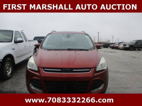 2015 Ford Escape for sale at First Marshall Auto Auction in Harvey IL