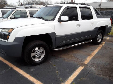 2002 Chevrolet Avalanche for sale at A-1 Auto Sales in Anderson SC