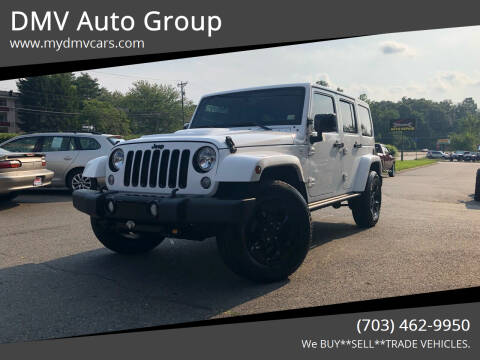 2015 Jeep Wrangler Unlimited for sale at DMV Auto Group in Falls Church VA