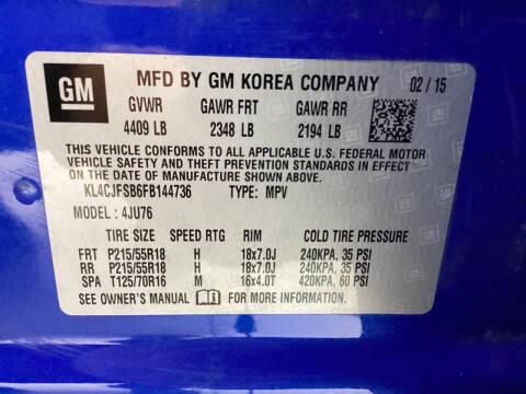 2015 Buick Encore Convenience