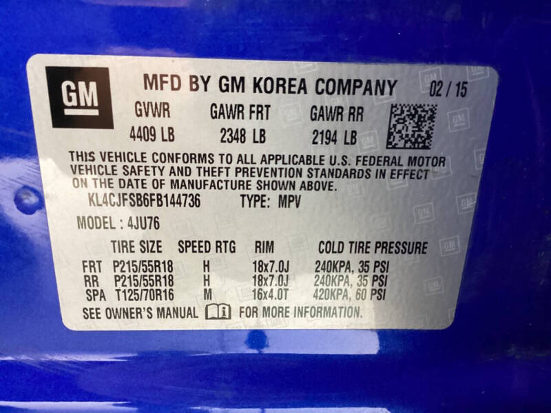 2015 Buick Encore Convenience