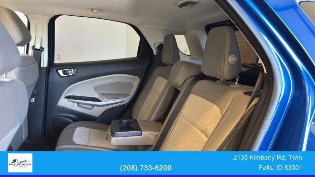 2019 Ford EcoSport SE