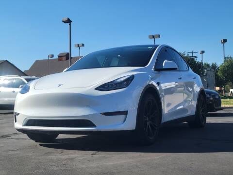 2021 Tesla Model Y for sale at Redline Auto Sales in Orem UT