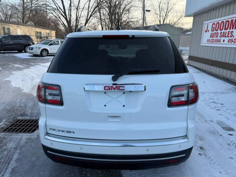 2016 GMC Acadia SLE-2