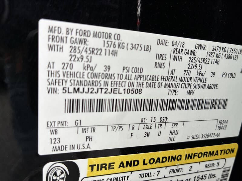 2018 Lincoln Navigator Select