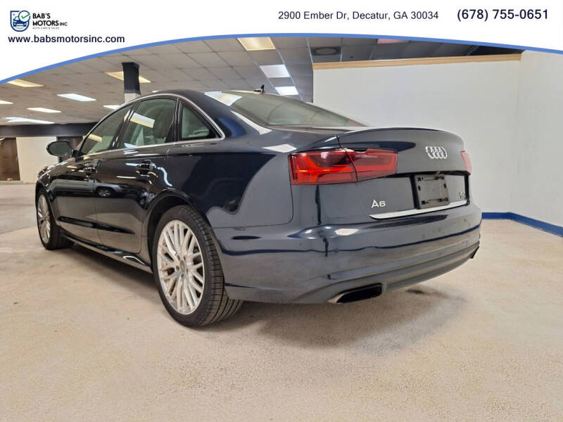 2016 Audi A6 2.0T quattro Premium Plus