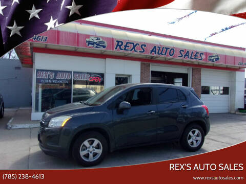 2016 Chevrolet Trax for sale at Rex's Auto Sales in Junction City KS